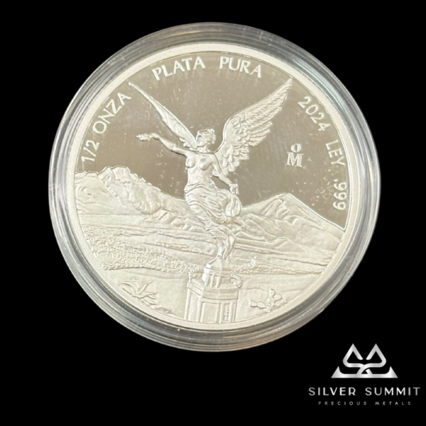 1/2 oz Silver Proof Libertad Coin – .999 Fine Silver