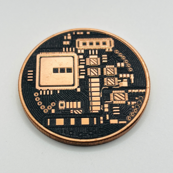 2024 1oz .999 Pure Copper Bitcoin Round – Unique Crypto Collectible - Image 2