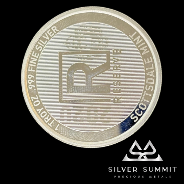1oz Scottsdale Silver Round – Pure .999 Fine Silver