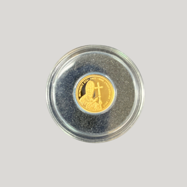 Exclusive 2017 Pope Benedict XVI Gold Coin